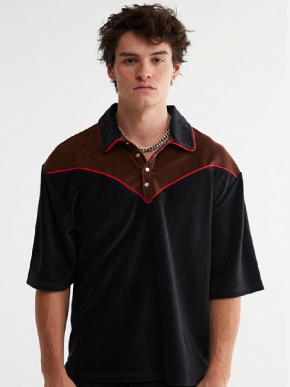 BDG retro BDG Vaquero Polo shirt Size Large
